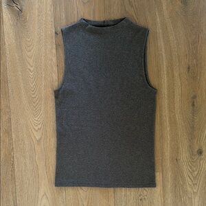 Everlane The Luxe Rib Funnel-Neck Tank